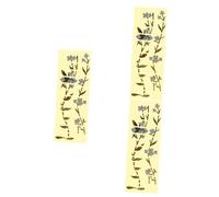 Abaodam 3pcs Guitar Stickers Fretboard Decals Easy to Apply Remove Aesthetic Sticker Art Suitable for Many Guitars