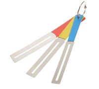 Abaodam 3pcs Guitar String Grinding Tool Set Fretboard Protective Shim and Fret Wire File for Guitar Repair Luthier Essentials Random Color
