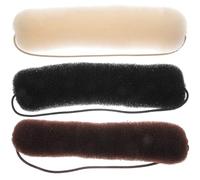 Abaodam 3pcs Hair Bun Maker Set Nylon Donut Bun Styling Tool for Women and Girls Portable Hair Accessory for Dating and Cheerleading