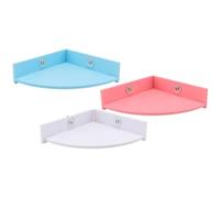 Abaodam 3pcs Hamster Cage Guinea Pig Platform Sturdy Easy to Install Pvc Pet Playing Exercise Use for Small Pets