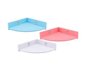 Abaodam 3pcs Hamster Cage Guinea Pig Platform Sturdy Easy to Install Pvc Pet Playing Exercise Use for Small Pets