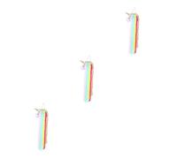 Abaodam 3pcs Hand-Woven Hair Clips Holder Barrette Organizer for Girls for Wall Hanging as Dressing Table Organiser