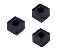 Abaodam 3pcs Handheld Interview Square Microphone Arm Stand Portable Mic Logo Flag