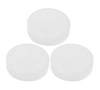 Abaodam 3pcs Ice Hockey Puck Training Puck PVC Beige Glow the Dark Regulation Weight for Hockey Enthusiasts Match Play