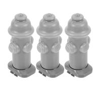 Abaodam 3pcs Indoor Dog Urine Guide Posts for Pet Potty Training Grey Urination Columns Easy to Clean Toilet Accessories for Puppies and Dogs Aid in Cultivating Habits