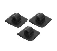 Abaodam 3pcs Inflatable Boat Motor Mount Bracket Buckle Kayak Engine Fixing Hook for Canoe Fishing Enhanced Stability Vibration Dampening Easy Setup Broad Compatibility