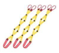 Abaodam 3pcs Interactive Robotic Hand Set for, DIY Mechanical Robot Arm and Gripper Model Kit, Plastic Claw Assembly Educational STEM Science Experiment Tool for Random Color Random Color