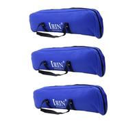 Abaodam 3pcs Key Holder Bag Thickened Accordion Zipper Storage Case for Easy Document Management and Travel