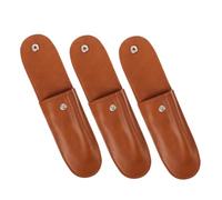 Abaodam 3pcs Leather Harmonica Case Small Pouches Portable Harmonica Holder for Travel and Storage Protecting Your Musical Instrument