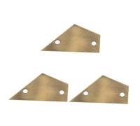 Abaodam 3pcs Metal Guitar Luthier Tool Fret Rocker Leveling Tool for Electric Bass Guitar Professional String Height Gauge and Measuring Ruler for Musical Instrument Setup