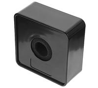 Abaodam 3pcs Mic Logo Flag Microphone Logo Station for Interview Microphone Mic Mark Stand Station Pop Filter and Shock Mount for Podcasting and Live Streaming Scenarios