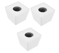 Abaodam 3pcs Microphone Cover for Professional Condenser and Dynamic Mics Windscreen Prop for Journalist Interview Broadcast Holder