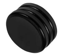 Abaodam 3pcs Mini Circular Base Miniature Base Wooden round Stand with Smooth Surface Elegant Design for Artists Collectors Showcasing Creations and DIY Crafts Making