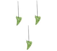 Abaodam 3pcs Mini Ocarina for Beginners and Boys and Girls Lightweight Portable Instrument Beautiful Ethereal Tone for Music