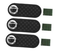 Abaodam 3pcs Multi-functional Car Mount Phone Holder for Dashboard Slip Mat Sunglasses Organizer and Parking Number Pad Auto Accessories for Phones Keys and Sunglasses