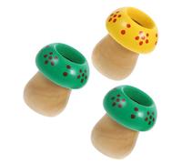 Abaodam 3pcs Mushroom Shape Kaleidoscope for Rotating Kaleidoscope Fun Lightweight and Safe Design Engaging Educational for Boys Random Color