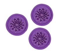 Abaodam 3pcs Nepal Bowl Hand-made Mat Embroidery for Buddha Sound Bowl Cushion Use in Meditation Craft Mat