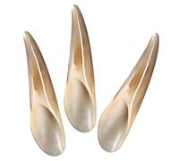 Abaodam 3pcs Ox Horn Gua Sha Tool for Face and Body Portable Scraping Massage Massager with Smooth Edges Ergonomic Design for Neck Back Arms Legs Relaxation and Meridian Therapy