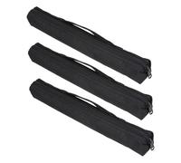 Abaodam 3pcs Oxford Fabric Recorder Case Portable Tote Bag for Soprano Saxophone Clarinet Flute Durable Multi Instrument Storage with Ergonomic Handle