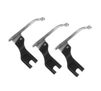 Abaodam 3pcs P369 Bead Sequin Presser Foot for Beaded Fabric, Metal Sewing Machine Attachment, Black, Quick Setup, Adaptable Precision, for Couture Wedding Dress Sewing Jobs