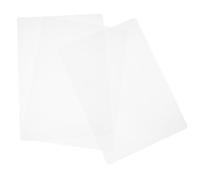 Abaodam 3pcs Pad Sketch Pad Writing Mat with Rounded Corners Plastic Anti-Slip Easy to Carry for Students and Medical Workers at Home and School