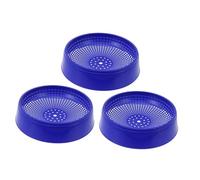 Abaodam 3pcs Pigeon Nest Bowl Plastic Bird Breeding Egg Incubation Bowl for Homing Pigeons and Cage Birds