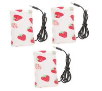 Abaodam 3pcs Portable Bottle Warmer The Go Insulated Heating Bag for Breastmilk Travel Friendly USB Power for Go Milk Bottle Warmers