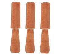 Abaodam 3pcs Professional Buddhist Singing Bowl Mallets Bowl Stick Smooth Handle