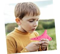 Abaodam 3pcs Professional Ocarina Ethical Instrument Smooth Surface Lightweight for Practice