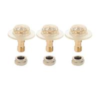 Abaodam 3pcs Replacement Valve Core Kit for Life Jackets Easy Install Copper Valve Cores for Inflatable Buoys and Safety Gear Rapid Inflation and Tight Seal Accessory for Water Emergency