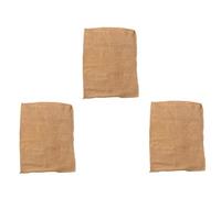 Abaodam 3pcs Reusable Linen Potato Bags with Breathable Fabric for Organic Waste and Vegetables, Simple Design for Family Storage and Transport