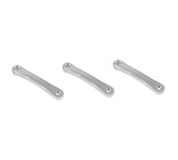 Abaodam 3pcs Rider Bike Crank Arm Sturdy Left Crank Arm Replacement for Mountain Folding and Road Bikes Aluminum Alloy Construction for Enhanced Durability and Easy Installation