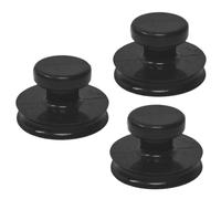 Abaodam 3pcs Rubber Bowl Lifter for Singing Bowl Suction Handle Tool for Reiki Practices Made of Material