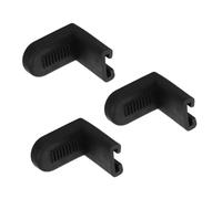 Abaodam 3pcs Rubber Drum Hanger Snare Drum Replacement Claw Hooks Anti-slip Rubber Set Accessories Bass Anchor Support Parts for Snare and Kits