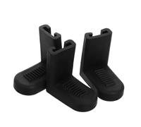 Abaodam 3pcs Rubber Drum Hook Clamps for Drum Set Providing Stability for Secure Performance