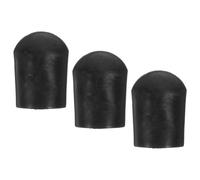 Abaodam 3pcs Rubber Endpin Tips Caps for Enhanced Stability End Stoppers to Protect Foot Essential Accessory for Musicians during Practice and