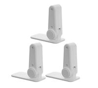 Abaodam 3pcs Safety Door Handle Lock, Proof Door Handle Lock, Abs, White, for Cabinets and Refrigerator,