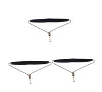 Abaodam 3pcs Saxophone Harness Shoulder Strap Pad for Alto Tenor Soprano Sax Metal Snap