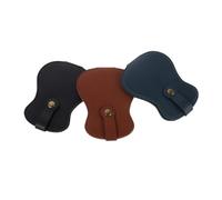 Abaodam 3pcs Scratch-Resistant Guitar Pick Holder Case Compact Plectrum Storage Pouch with Spacious Compartments for Acoustic and Electric Guitarists The Go