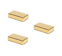 Abaodam 3pcs Sealed Humbucker Pickup Cover for Electric Guitar Hard Alloy Plating Size 71 * 39 * 19cm