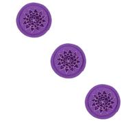 Abaodam 3pcs Singing Bowl Cushion Tibetan Buddhism Art Craft for Buddha Hall Decorative Pad for Sound Bowl Practice