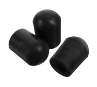 Abaodam 3pcs Tail Post Leather Pad for Cello Endpin Rubber Non-slip Cap Instrument Protector for Upright Bass Endpin Stopper