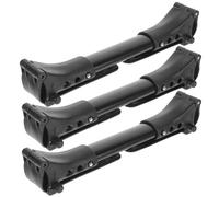 Abaodam 3pcs Twin Stroller Connector Baby Cart Connector Universal Aluminum Sturdy Adjustable Length for Baby Stroller Travel Use in Theme Parks