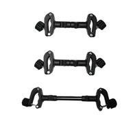 Abaodam 3pcs Twin Stroller Connector for Baby Carts Sturdy Iron and Plastic Connector Linking Two Single Strollers Lightweight and Adjustable for Outdoor Use by Parents