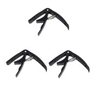 Abaodam 3pcs Ukulele Capo for Acoustic and Electric Guitars Lightweight Tuning Clamp for Changes for Folk Instruments and Easy to Carry
