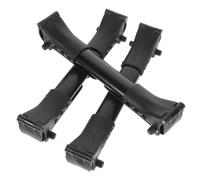 Abaodam 3pcs Universal Twin Stroller Connector Set for Double Pushchairs, Lightweight Aluminum Stroller Accessory Compatible with Baby Carts and Prams, Secure Connection for Twins