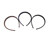 Abaodam 3pcs Velvet Retro Headband for Women Plain Hairband Soft Non Slip Vintage Headband Simple Padded Hairband Lightweight Decorative Hair Hoop for Home Office