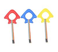 Abaodam 3pcs Walking Transition Rope for Boys and Girls Portable Reusable Webbing Leash Round Handle Assorted Colors for Visiting Parks and Crossing The Street Random Color