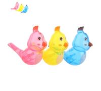 Abaodam 3pcs Water Bird Whistles for Boy Girl Adorable Whistle Toys to Language Skills and Creativity for Indoor and Development for Toddlers