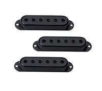 Abaodam 3pcs Wearable Pickup Metal Cover Protective Metal Pickup Cover for Electric Guitar Single Copper